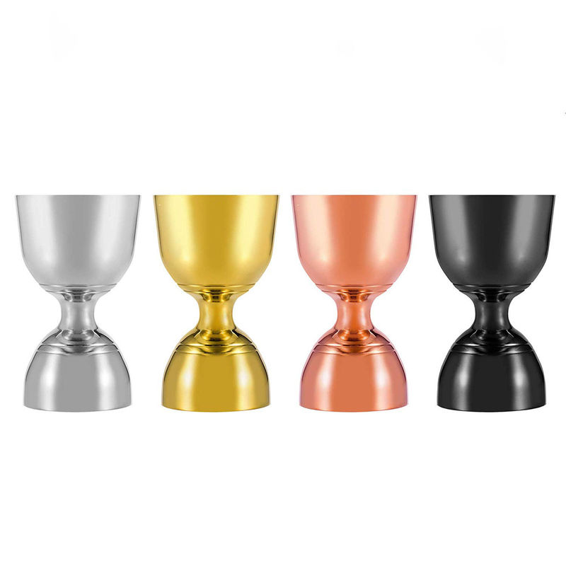 Custom Farbe 304 Edelstahl Jigger für Barkeeper Party
