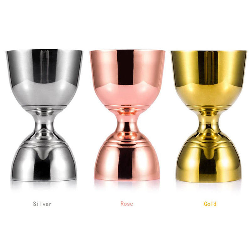 Custom Farbe 304 Edelstahl Jigger für Barkeeper Party
